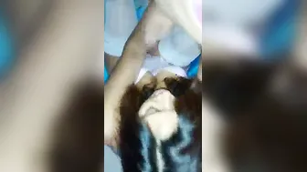 Desi Babe Biting His Cock Playfully Before Sucking Him Dry