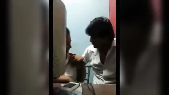 Cafe Worker Caught Having Risky Sex With Customer In Back Room