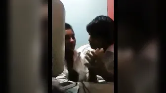 Cafe Worker Caught Having Risky Sex With Customer In Back Room