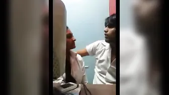 Cafe Worker Caught Having Risky Sex With Customer In Back Room