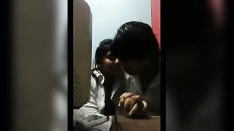 Cafe Worker Caught Having Risky Sex With Customer In Back Room