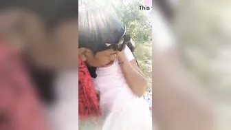 Desi GF Getting Her Boobs Sucked Hard In Private Room