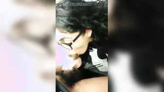 Nri Slut Giving Messy Blowjob In Public Restroom After Club