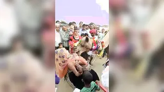 Desi Village Wife Getting Her Breasts Sucked In The Barn