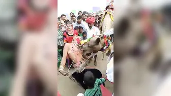 Desi Village Wife Getting Her Breasts Sucked In The Barn