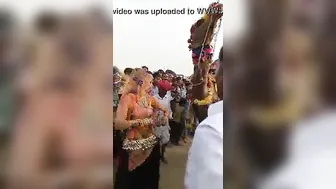 Desi Village Wife Getting Her Breasts Sucked In The Barn