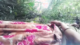 Bengali GF Fucking Outdoors In The Jungle Hideaway