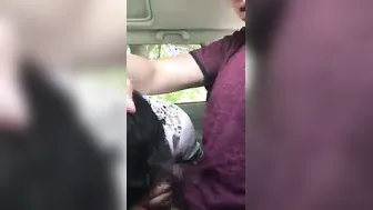 Nri Babe Sucking Her BF In The Backseat After Party