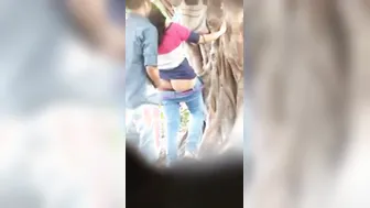 Desperate Indian Couple Fucking Hard Against Wall In Broad Day