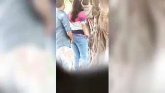 Desperate Indian Couple Fucking Hard Against Wall In Broad Day