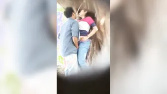 Desperate Indian Couple Fucking Hard Against Wall In Broad Day