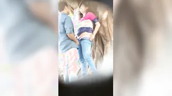 Desperate Indian Couple Fucking Hard Against Wall In Broad Day