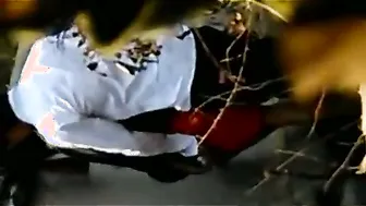 Young Indian Couple Having Quick Fuck Behind College Building