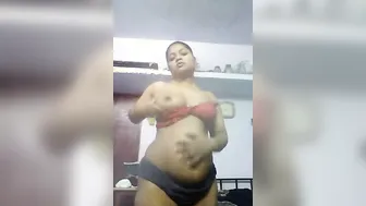 Chubby South Indian Girl Stripping Naked For Her BF