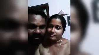 Busty Tamil Aunty Fucking Her Husband's Friend Behind His Back