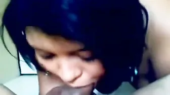 Young GF Giving Sloppy Blowjob In Homemade Video Clip