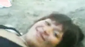 Chubby GF Fucking BF While Friends Watch It