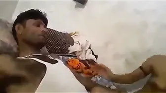 Young Village Couple Recording Their First Time Together Naked