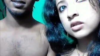 Village GF Getting Fucked Hard On Webcam By Her BF