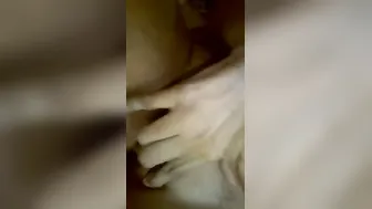 Mature Desi Wife Spreading Her Legs Wide Showing Smooth Pussy