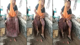 Village Married Woman Showing Her Pussy To Strangers For Money