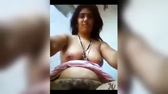 Village Wife Stripping Naked On Webcam For Her Secret Admirer