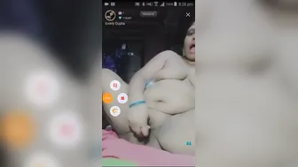 Aunty Doing Dirty Phone Sex Show Stripping For Her Lover