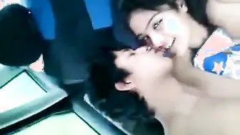 Young Indian Couple Making Out And Fucking In Parked Car