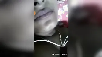 Married Woman Stripping Naked Teasing Lover On Steamy Video Call
