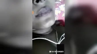 Married Woman Stripping Naked Teasing Lover On Steamy Video Call