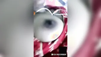 Married Woman Stripping Naked Teasing Lover On Steamy Video Call