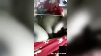Married Woman Stripping Naked Teasing Lover On Steamy Video Call