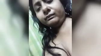 Busty Wife Showing Massive Boobs Squeezing Them On Hidden Cam