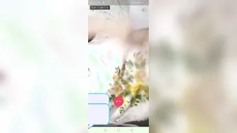 Wife Spreading Pussy Wide Teasing Him On Late Night Video Call