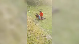 Village Girl Getting Pounded Outdoors By Paying Customer Rough