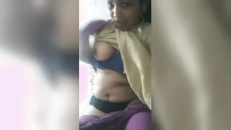 Bhabhi Recording Nude Selfie Making You Stroke Hard At Home