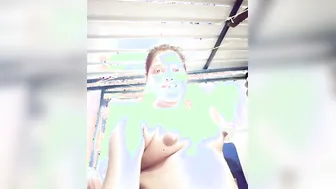 Thick Bhabhi Showing Off Her Big Tits On Selfie Camera Alone
