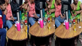 Busty Wife Pleasuring Multiple Guys Taking Money For Sessions