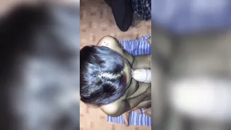 Married Bhabhi Taking Massive Load On Her Face From Young Stud