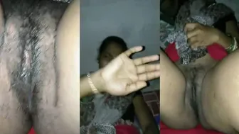 Shy Village Wife Exposing Her Tight Pussy For The Camera Secretly