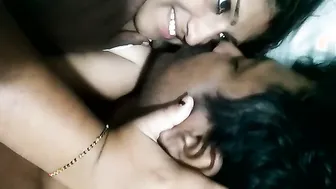 Desi Wife Letting Him Suck Her Big Natural Boobs In Leaked Mms