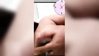 Busty GF Showing Her Boobs On Video Call With Her Man