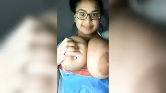 Stacked College GF Sending Private Boob Videos To Lover