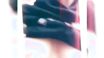 Shy Covered Girl Revealing Her Big Natural Boobs On Hidden Cam