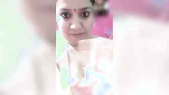 Married Wife Having Secret Video Call With Her Lover Late Night
