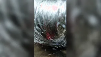 Village GF Giving Sloppy Blowjob Caught On Camera View