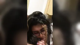Chubby Indian Wife Pleasing Her Husband With Her Mouth