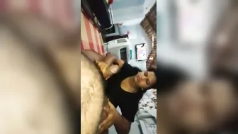 Indian Girl Pleasing Her Cousin In Secret Home Session