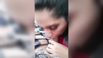 Secretary Pleasing Her Boss In Car Leaked Footage