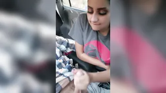 Secretary Pleasing Her Boss In Car Leaked Footage